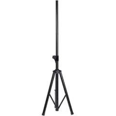 QTX Heavy Duty Steel Speaker Stand - 181.181UK - Single Unit, Max Weight 60kg, Max Height 1.7m