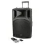 QTX Portable PA - QX15PA-Plus - Portable PA 15'' BT USB UHF Mic 178.857UK