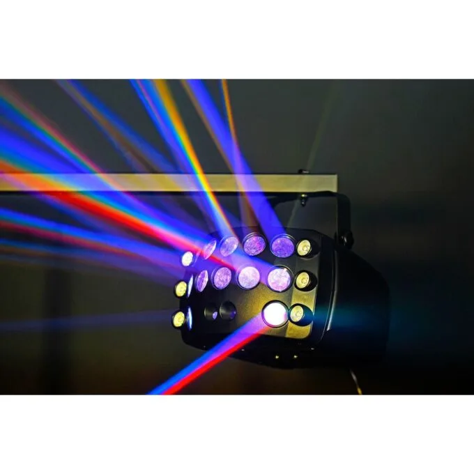 QTXlight Butterfly Effect 3-in-1 LED & Laser Effect Light - 151.744UK - 3-in-1 LED & Laser Effect Light — image 5