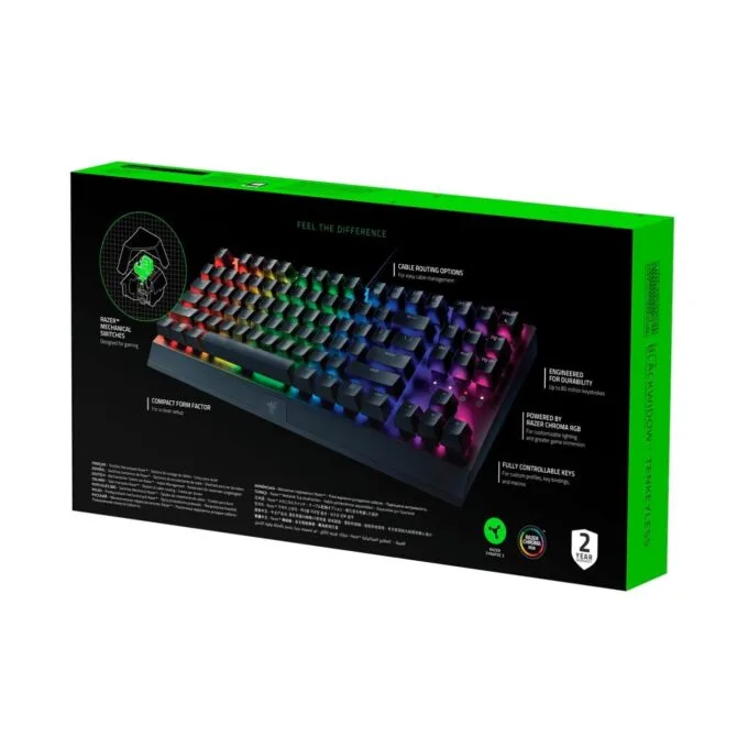 Razer BlackWidow V3 TKL Mechanical Keyboard GR Green Switches — image 6