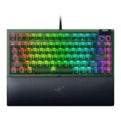 Razer BlackWidow V4 75% Phantom Edition - Hot-Swappable Mechanical RGB Gaming Keyboard