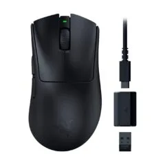Razer DeathAdder V3 HyperSpeed - V3 HyperSpeed - 55g Ultralight Wireless Gaming Mouse, 26K DPI