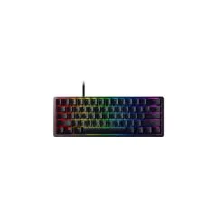 Razer Huntsman Mini - Optical Purple - Black, 60% USB-C Wired, German QWERTZ