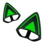 Razer Kitty Ears V2 Black - V2 - Clip-on Cat Ears, Universal Fit