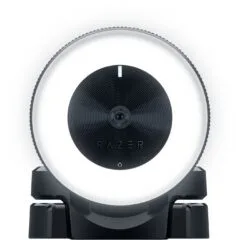 Razer Kiyo 1080p60 Webcam - Ring Light, 81.6° FOV, USB, Beamforming Mic