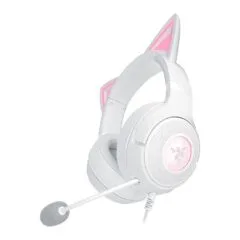 Razer KRAKEN KITTY V2 - KRAKEN KITTY V2 - White RGB USB 7.1 Kitty Ears Gaming Headset