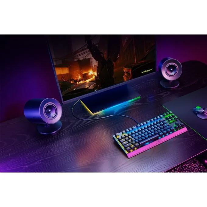 Razer Nommo V2 X Speaker Round - Nommo V2 X - Black — image 3