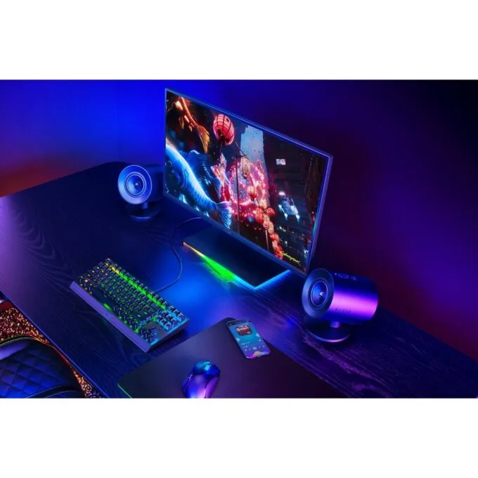 Razer Nommo V2 X Speaker Round - Nommo V2 X - Black — image 5