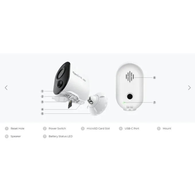 Reolink HUB Home Hub Kit - B350 - 2x Argus Series + Solar Panel 2 — image 5