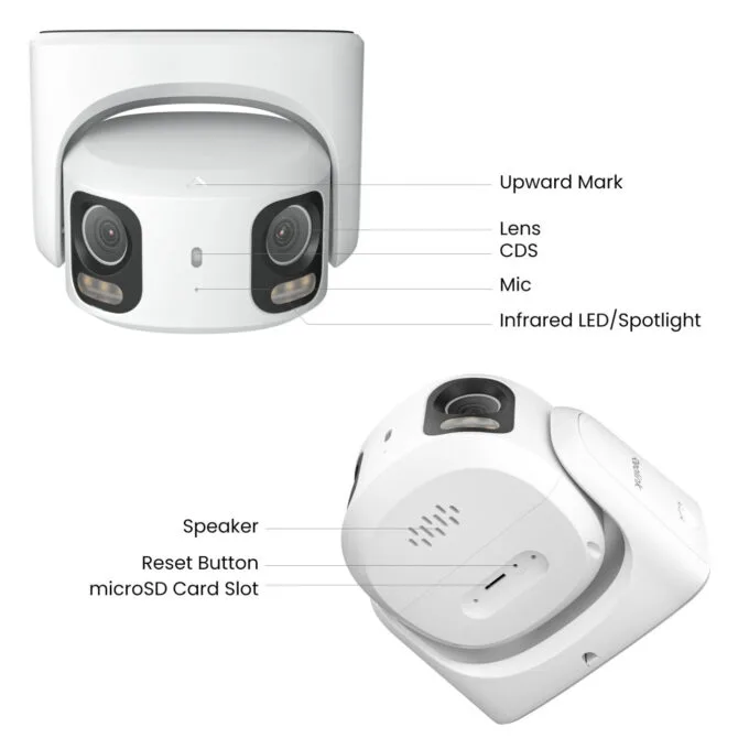 Reolink PRO IP POE Dual Illumination 16.0MP Dome 2.8mm Dual Camera SED RP-PCT16MD — image 2
