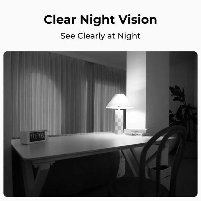 Reolink WIFI Indoor PTZ Camera 3MP - E321 - White — image 3
