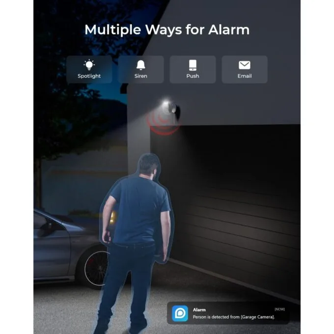 Reolink WIFI Outdoor Camera - 4MP LUMUS — image 5