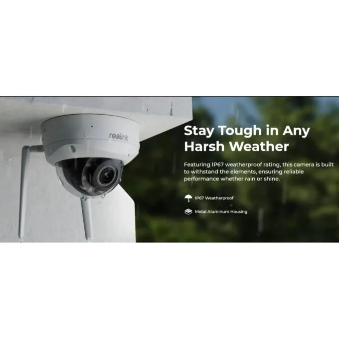 Reolink WIFI Outdoor Camera Dome 8MP 5x Optical Zoom - RLC-843WA - WIFI Outdoor Dome 8MP 5x Optical Zoom — image 4