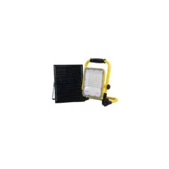 Rexer Solar Work LED Portable Floodlight - Solar Panel & Battery, 1000lm