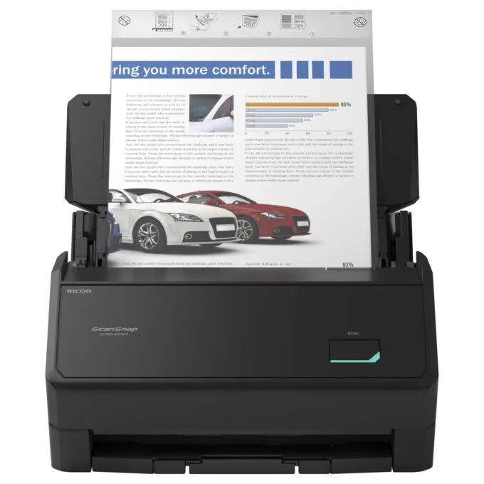 RICOH ScanSnap iX2400 45ppm 90ipm Black A4 Duplex ADF USB 3.2 — image 2