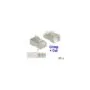 RJ-45 Crimp+Cut Plug - Cat.6 STP