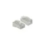 RJ-45 Crimp+Cut+Curve Plug Cat6 STP