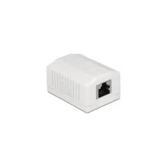 RJ-45 junction box 1 port Cat.6a LSA