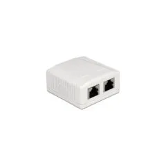 RJ-45 Junction Box - 2 Port Cat.6a LSA