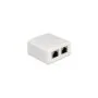 RJ-45 Junction Box - 2 Port Cat.6a LSA