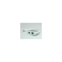 ROLINE 4K Mini DisplayPort - HDMI VGA Adapterkabel MiniDP ST - HDMI VGA BU Aktiv