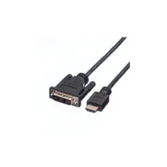 ROLINE DVI KABEL.DVI-HDMI.1.5M