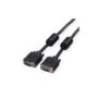ROLINE Monitor-Kabel mit Ferritkern+DDC HD15 ST-ST 3m