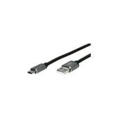 ROLINE USB2.0 KABEL C-A SLBR-SW 3M
