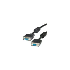 ROLINE VGA-Kabel HD15 ST - BU mit Ferritkern 10m