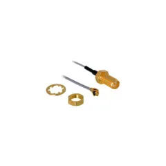 RP-SMA socket for installation to MHF U.FL-LP-068 plug, adapter