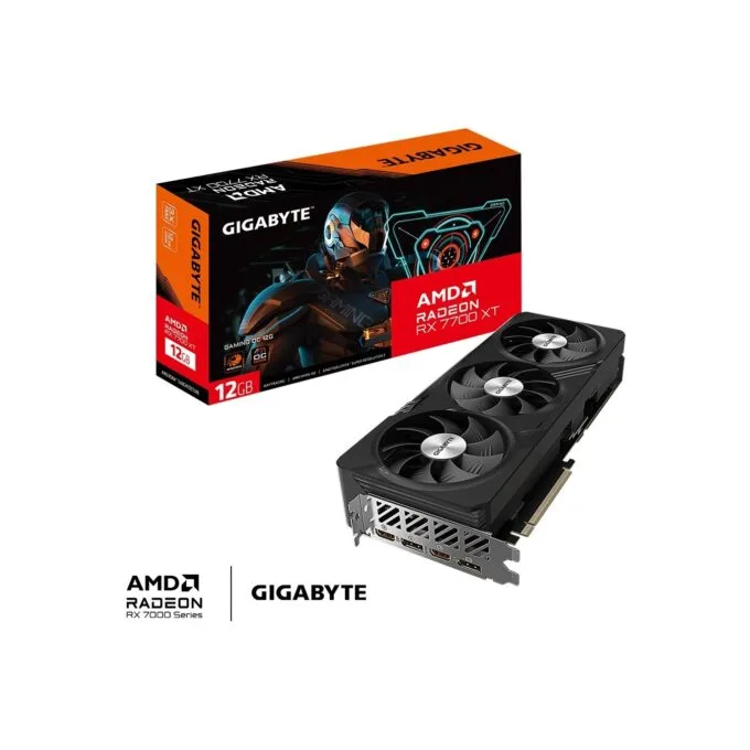 RX 7700 XT 12GB Gigabyte Gaming OC - RX 7700 XT - GDDR6 — image 2