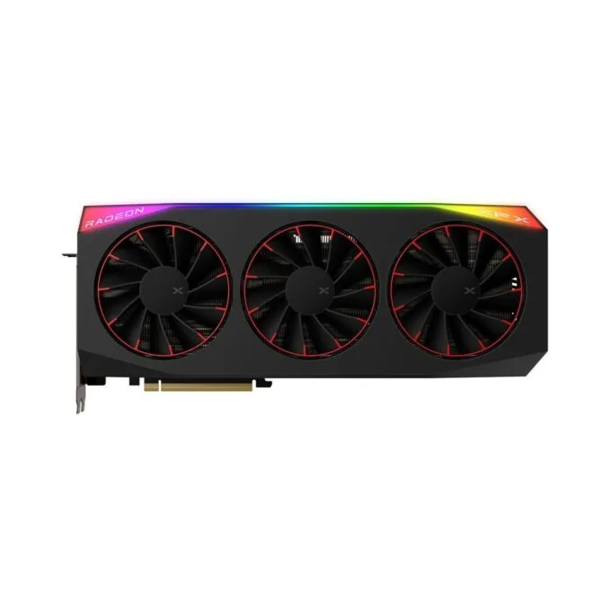 RX 9070 XT 16GB XFX Mercury Magnetic Air Gaming RGB OC GDDR6 3 Fan - RX 9070 XT - Air-cooled, RGB, 16GB GDDR6 — image 1