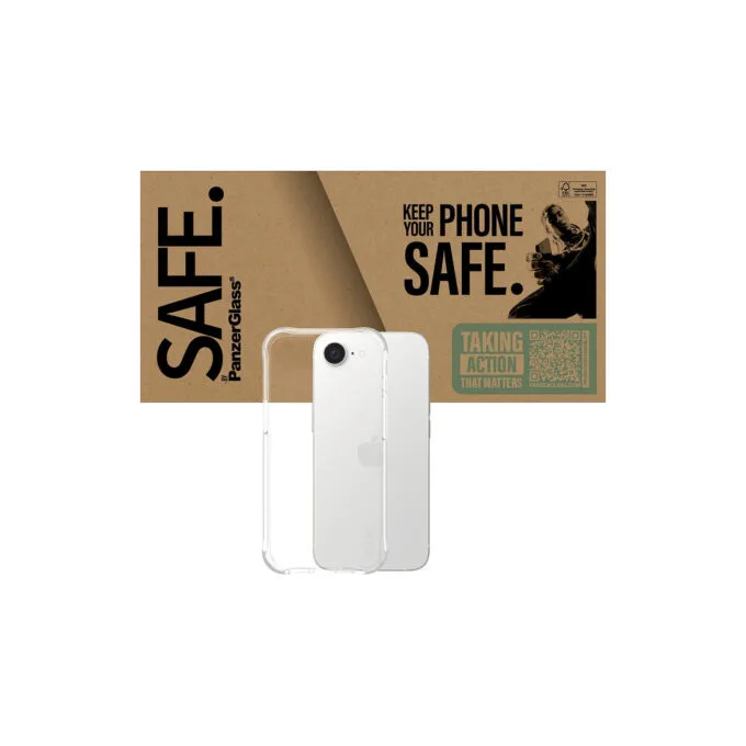 SAFE TPU Case. clear iPhone 16e BULK — image 2