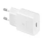 Samsung 15W Fast USB-C Wall Charger - EP-T1510XWEGEU - White, 1m USB-C Cable