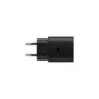 Samsung 25W USB-C Fast Charger - EP-TA800 - Black, USB-C to USB-C Cable, PD 25W, 100-240V