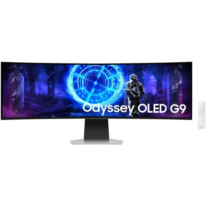 Samsung 49-inch OLED G9 curved monitor - S49DG954SU - — image 1