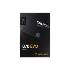 Samsung 870 EVO 1TB 2.5" SATA III SSD - 560 MB/s 1GB LPDDR4 - MZ-77E1T0B