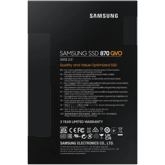 Samsung 870 QVO Retail - 870 QVO - 2TB, 2.5-inch SATA SSD — image 7
