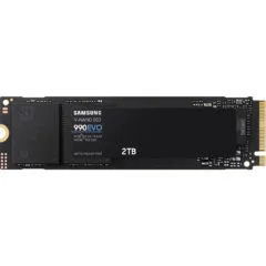 Samsung 990 EVO M.2 2280 NVMe SSD - 2TB - PCIe Gen4 x4, 5000 MB/s Read, V-NAND TLC, Retail