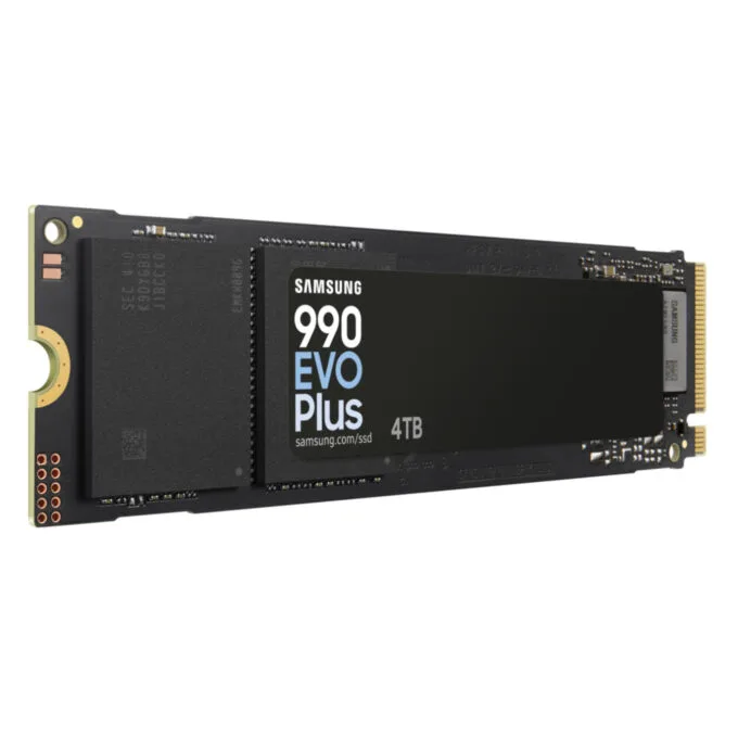 Samsung 990 EVO Plus 4TB M.2 2280 NVMe SSD - PCIe 4.0x4 7250/6300 MB/s MZ-V9S4T0BW — image 4