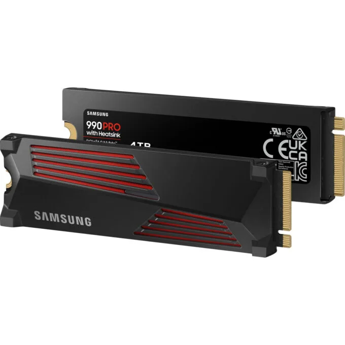 Samsung 990 PRO 4TB M.2 2280 NVMe PCIe 4.0 x4 SSD w/ Heatsink MZ-V9P4T0CW — image 13