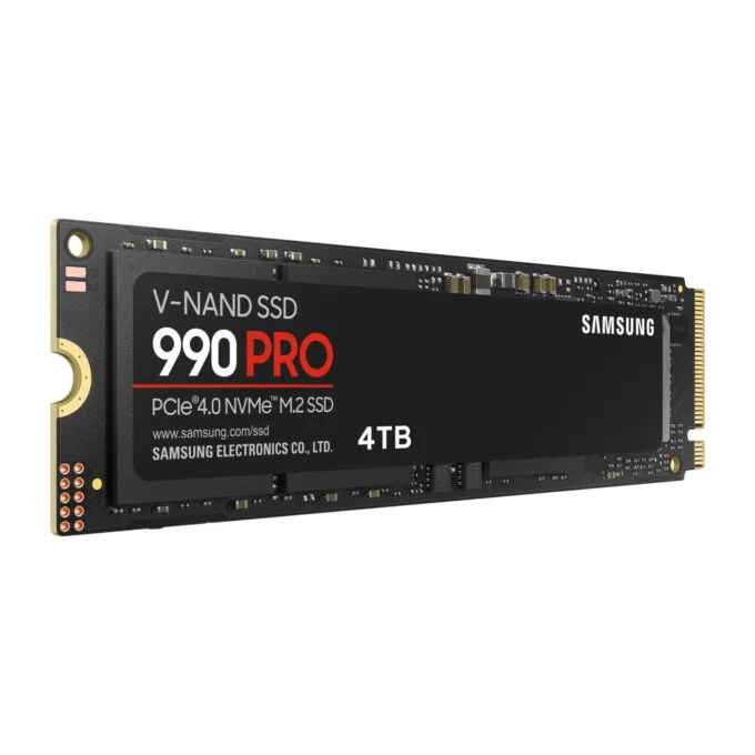 Samsung 990 PRO 4TB M.2 NVMe SSD - PCIe 4.0 x4 7450 MB/s - MZ-V9P4T0BW — image 5