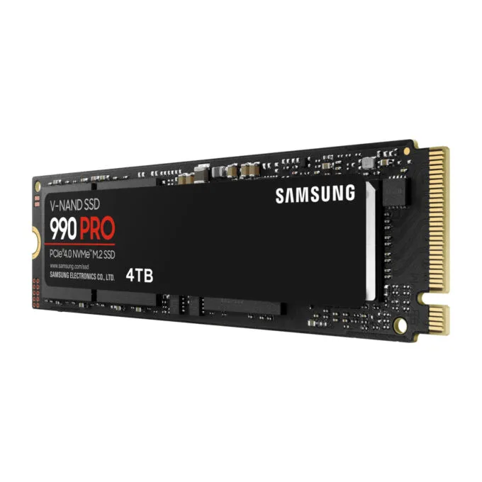 Samsung 990 PRO 4TB M.2 NVMe SSD - PCIe 4.0 x4 7450 MB/s - MZ-V9P4T0BW — image 6