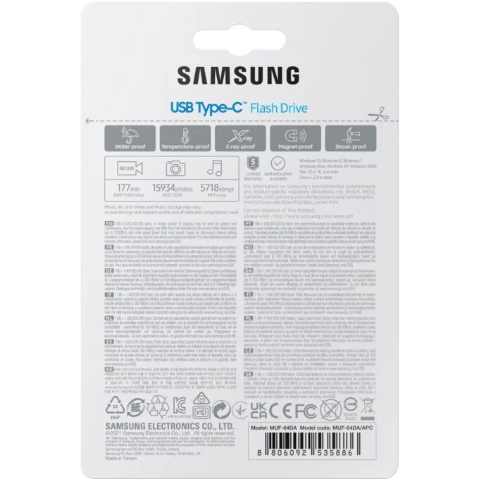 Samsung Blue USB-C Stick 64GB - USB-C, USB 3.2 Gen1 — image 10