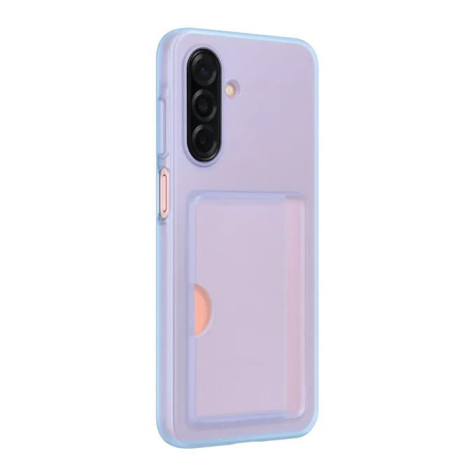 Samsung Card Slot Case - EF-OA266 - Wallet Folio Cover for Galaxy A26 5G, Blue — image 2