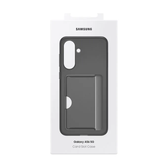 Samsung Card Slot Case - EF-OA566 - Wallet Folio Cover with 1 Card Slot, Black, for Galaxy A56 5G — image 7