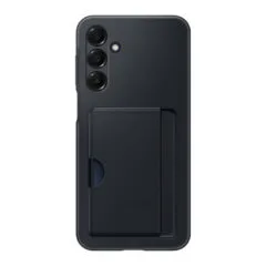 Samsung Card Slot Case for Galaxy A16 5G - Black - Card Pocket, 1 Slot