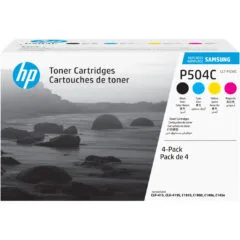Samsung CLT-P504C - 4-Pack Original High-Yield Toner