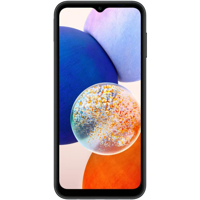 Samsung Galaxy A14 5G - Black, 64 GB storage, 4 GB RAM, 8-core CPU — image 1