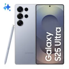 Samsung Galaxy S25 Ultra - Titanium Silverblue - 256GB, 12GB RAM, Snapdragon 8 Elite 4.47GHz, 6.9" Dynamic AMOLED, 200MP, 5G